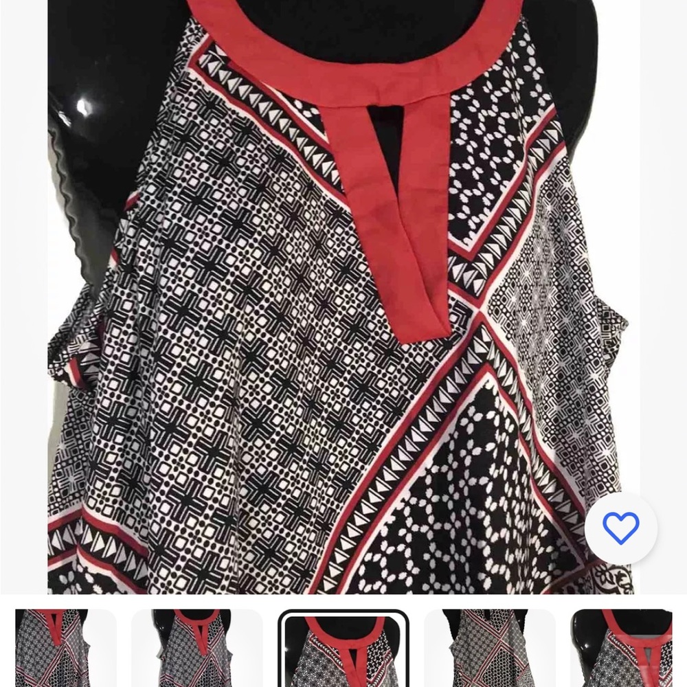 Large size Perseption concept blouse - Picture 2 of 13